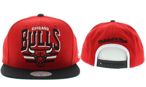 NBA Chicago Bulls M&N Snapback Hat NU10